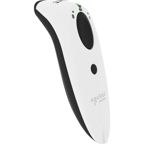 Handheld Scanner de code à barre Socket Mobile SocketScan S700 - Blanc - Sans fil Connectivité - 1D - Imager - Bluetooth