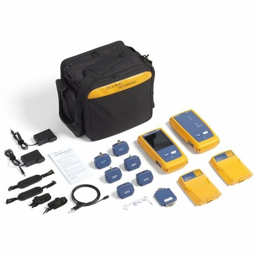 Fluke Networks Versiv DSX2-5000/GLD Cable Analyzer - Twisted Pair Cable Testing, Wiremap, Cable Length Testing, Propagatio