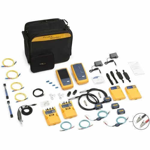 Fluke Networks DSX2-8000QI Cable Analyzer - Twisted Pair Cable Testing - USB - Network (RJ-45) - Twisted Pair - 40 Gigabit