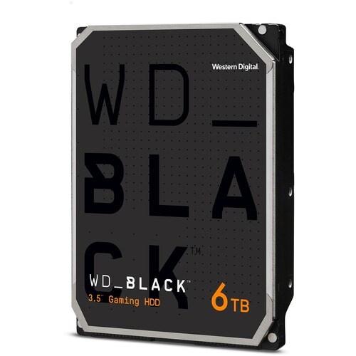 Western Digital Black WD6003FZBX 6 TB Hard Drive - 3.5" Internal - SATA (SATA/600) - Desktop PC, All-in-One PC Device Supp