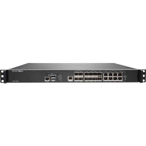 SonicWall 6600 Network Security/Firewall Appliance Support/Service - TAA Compliant - 8 Port - 10/100/1000Base-T - Gigabit 
