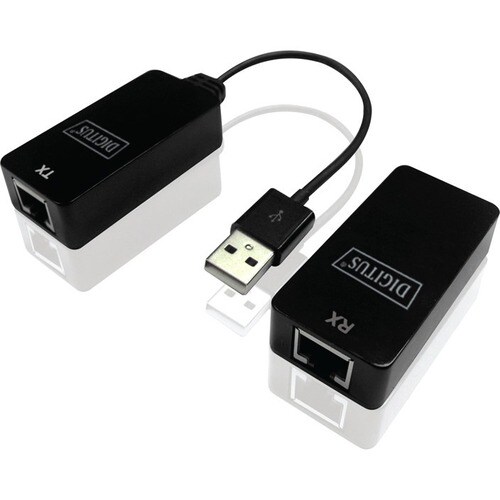 Digitus USB-Erweiterung - Netzwerk (RJ-45)USB - 45,72 m Erweiterter Flächenbereich
