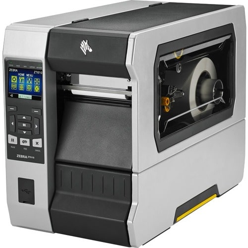 Zebra ZT610 Desktop Direct Thermal/Thermal Transfer Printer - Monochrome - Label Print - Ethernet - USB - Serial - Bluetoo