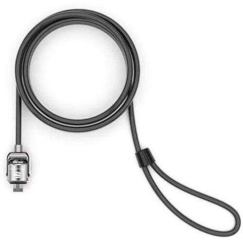 Compulocks T-bar Security Keyed Cable Lock Black - Secure your device with 6ft Galvanized Steel Cable compatible with Stan