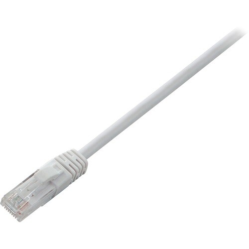 V7 V7CAT6UTP-50C-WHT-1E 48.77 cm Category 6 Network Cable - Cable for Modem, Router, Hub, Patch Panel, Wallplate, PC, Netw