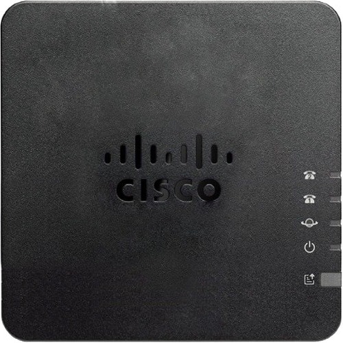 Cisco ATA 192 VoIP Gateway - 2 x RJ-45 - 2 x FXS - Fast Ethernet - Wall Mountable