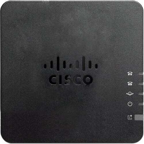 Cisco ATA 192 VoIP-Gateway - 2 x RJ-45 - 2 x FXS - Fast Ethernet - Wandmontierbar