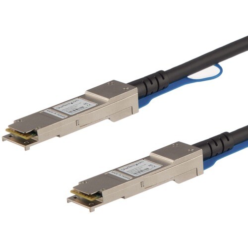 StarTech.com QSFP40GPC5M. Kabellänge: 5 m, Anschluss 1: QSFP+, Anschluss 2: QSFP+