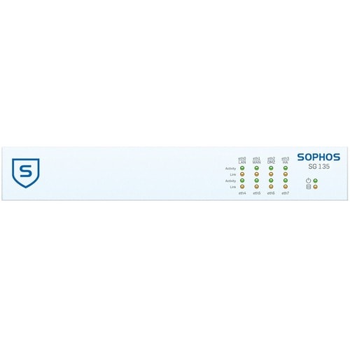 Sophos SG 135w Network Security/Firewall Appliance - 8 Port - 1000Base-T - Gigabit Ethernet - Wireless LAN IEEE 802.11ac -