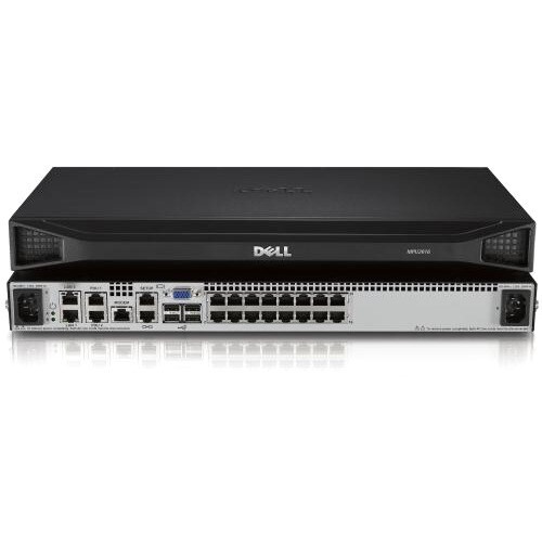 Dell KVM-Switchbox - 16 Computer - 1 Lokaler Benutzer(n) - 2 Remote-Benutzer(n) - 1600 x 1200 - 23 x Netzwerk (RJ-45) - 4 
