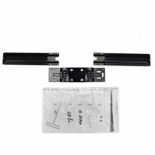 Dual Monitor Double-Hinged Bow for most WorkFit dual workstations