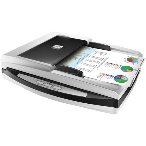 Plustek SmartOffice PL4080 Einzugsscanner - 600 dpi Optische Auflösung - 48-bit Farbtiefe - 16-bit Graustufen - USB