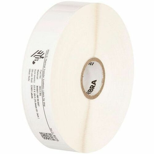 Zebra 8000D Medical Label - Permanent Acrylic Adhesive - Direct Thermal - Paper - 3000 / Roll - 18000 Total Label(s) - For