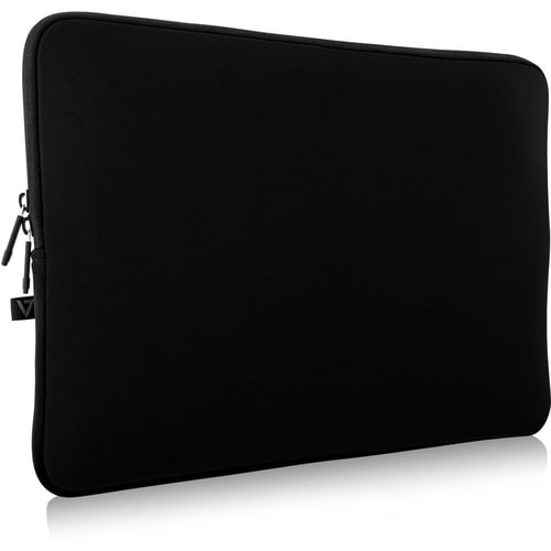 V7 CSE12-BLK-3E Tasche (Sleeve) für 30,5 cm (12 Zoll) Notebook - Schwarz - Neopren Body - wasserabweisend, Kratzfest, Stau