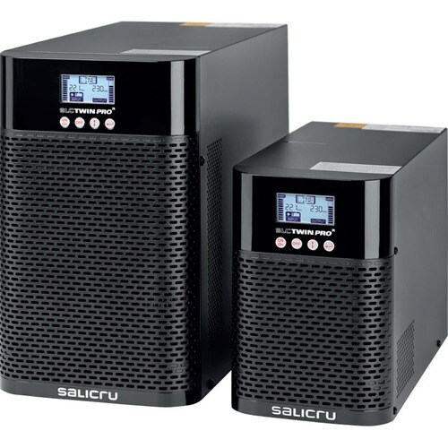 Salicru SLC TWIN SLC 1500 TWIN PRO2 IEC Double Conversion Online UPS - 1.50 kVA/1.35 kW - Tower - 4 Hour Recharge - 230 V 