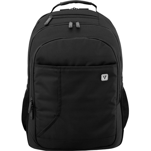 V7 Professional CBP16-BLK-9E Carrying Case (Backpack) for 40.6 cm (16") Notebook - Black - Weather Resistant - Shoulder St