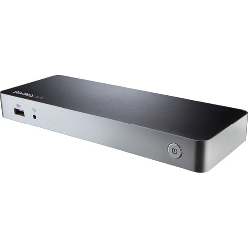 StarTech.com USB C Dockingstation für Zwei Monitore mit 60 W PD für Windows Laptops, USB C auf HDMI/DVI Dock, Thunderbolt 