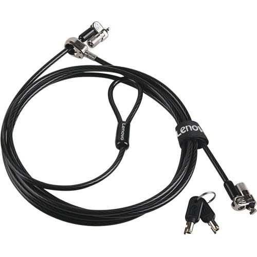 Cavo di sicurezza Lenovo Per Computer portatile, Monitor, Desktop Computer - Master Keyed Lock - Per Computer portatile, M