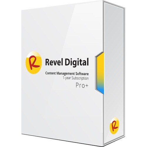 ViewSonic Revel Digital Pro+ Version - Subscription Plan License Key - 1 Device - 1 Year - Revel Digital Pro+ Version - Su