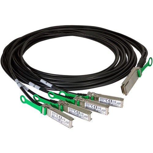 Intel 2 m Twinaxial Cabo de rede para Dispositivo de rede, Adaptador de rede - Primeira extremidade: Rede QSFP28 - Segunda