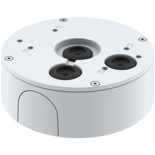 AXIS T94S01P Mounting Box for Network Camera - White - 5 lb (2267.96 g) Load Capacity - Aluminum - 1