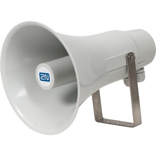 2N SIP Outdoor Wall Mountable, Surface Mount Speaker - 8 W RMS - Grey - 25 W (PMPO) Woofer Tweeter Midrange - 275 Hz to 12