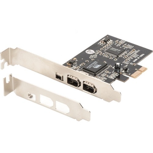 Digitus FireWire Adapter - PCI Express - Plug-in Card - 3 Total Firewire Port(s) - 2 Firewire 400 Port(s) - 1 Firewire 800