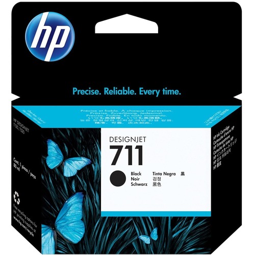 CARTUCHO TINTA PLOTTER HP 711 PRETO 80ML