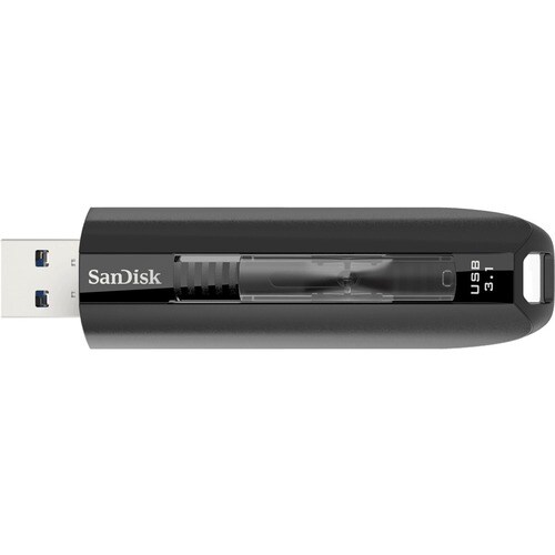 SanDisk Extreme Go USB 3.1 Flash Drive - 128 GB - USB 3.1 - Black