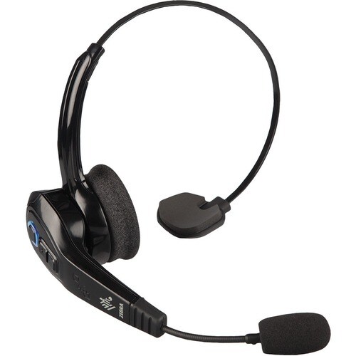 Zebra HS3100 Headset - Mono - Wireless - Bluetooth - 50 Hz - 8 kHz - Behind-the-neck, Over-the-head - Monaural - Supra-aur