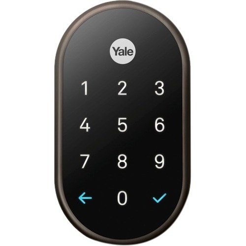 Google Nest Yale Lock - Touchscreen - Wireless LANOil Rubbed Bronze