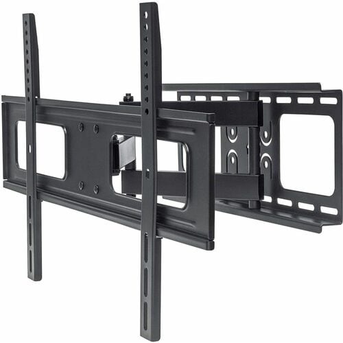 SOPORTE DE PARED PARA TV MOVIMIENTO ARTICULADO PANTALLAS CURVAS O PLANAS DE 37" A 70" 50 KG NEGRO - Manhattan Montaje Univ