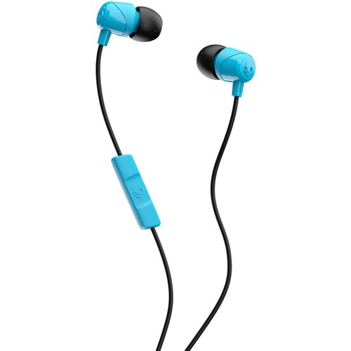 Skullcandy Jib Earbuds - Stereo - Mini-phone (3.5mm) - Wired - 17 Ohm - 20 Hz - 20 kHz - Earbud - Binaural - In-ear - Blue