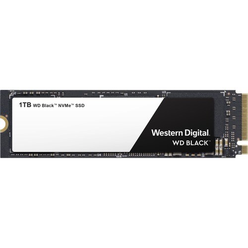 WD Black 1 TB Solid State Drive - M.2 2280 Internal - PCI Express (PCI Express 3.0 x4) - 3400 MB/s Maximum Read Transfer R