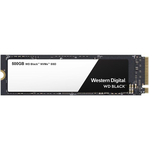 WD Black 500 GB Solid State Drive - M.2 2280 Internal - PCI Express (PCI Express 3.0 x4) - 3400 MB/s Maximum Read Transfer