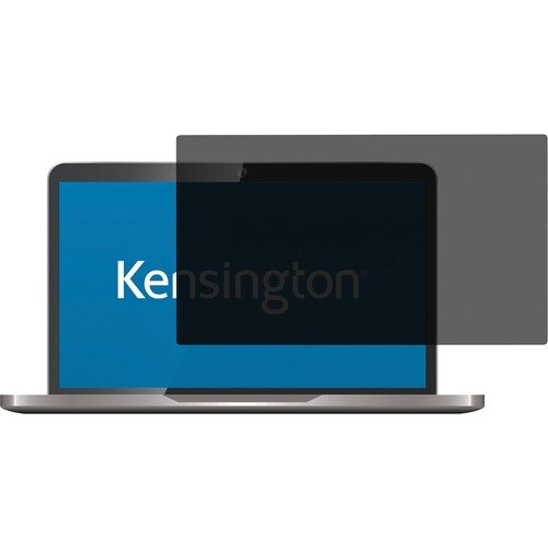 Kensington 3H Polyethylene Terephthalate (PET) Anti-glare Privacy Screen Filter - For 35.6 cm (14") Widescreen LCD Noteboo