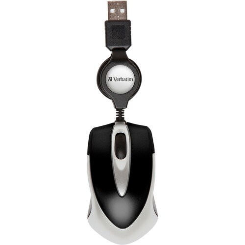 Verbatim 49020 Mouse - Radio Frequency - Laser - Wireless - 2.40 GHz - 1600 dpi - Scroll Wheel