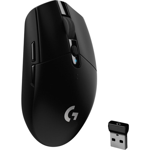 Logitech G305 Mouse - Optical - Wireless - Black - 6 Button(s)