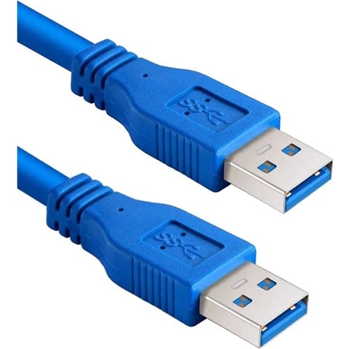 Axiom USB 3.0 Type-A to USB Type-A Cable M/M 3ft - 3 ft (0.91 m) USB Data Transfer Cable for Computer, Tablet, Hard Drive,