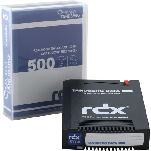 Tandberg QuikStor Festplattenlaufwerkkassette - 500 GB - 1 Paket