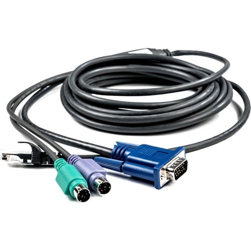 Avocent PS/2 Cat. 5 Integrated Access Cable - 15 ft PS2 Integrated Access cable