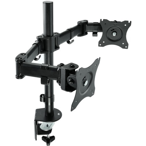 3M Clamp Mount for Monitor - Black - Height Adjustable - 2 Display(s) Supported - 28.5" Screen Support - 40 lb Load Capaci