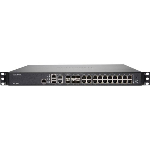 SonicWall 5650 Network Security/Firewall Appliance Support/Service - TAA Compliant - 22 Port - 1000Base-T - Gigabit Ethern