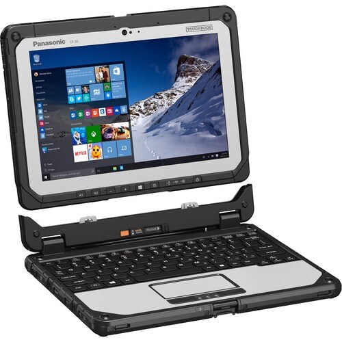 Panasonic TOUGHBOOK CF-20 CF-20G5684VM LTE Advanced 10.1" Touchscreen Detachable 2 in 1 Notebook - 1920 x 1200 - Intel Cor