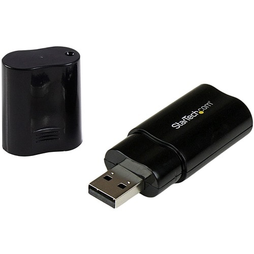 StarTech.com Audio-Adapter - TAA-konform - 1 x Typ A Stecker USB - 1 x Klinke Buchse Audioeingang, 1 x Klinke Buchse Audio
