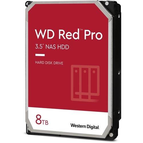Disque dur WD Red Pro WD8003FFBX - 3.5" Interne - 8 To - SATA (SATA/600) - Système de rangement Appareil compatible - 7200