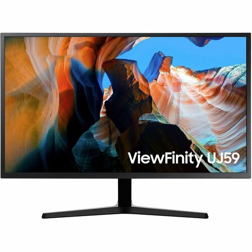 Samsung LU32J590UQNXZA 32" Class WQUXGA Gaming LCD Monitor - 16:9 - Dark Blue Gray - 32" Viewable - In-plane Switching (IP