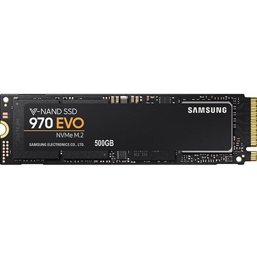 Samsung 970 EVO MZ-V7E500E 500 GB Solid State Drive - M.2 2280 Internal - PCI Express (PCI Express 3.0 x4) - White - Serve