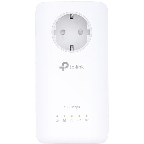 TP-Link TL-WPA8630P Powerline Network Adapter - 3 x Network (RJ-45) - 1300 Mbit/s Powerline - 304.80 m Distance Supported 