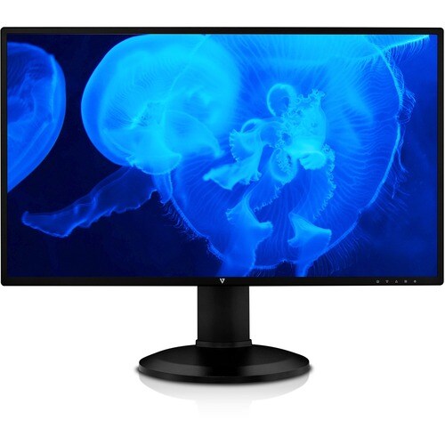 V7 L27HAS2K-2E 68,6 cm (27 Zoll) WQHD LCD-Monitor - 16:9 Format - Schwarz - 685,80 mm Class - LED Hintergrund-beleuchtung 
